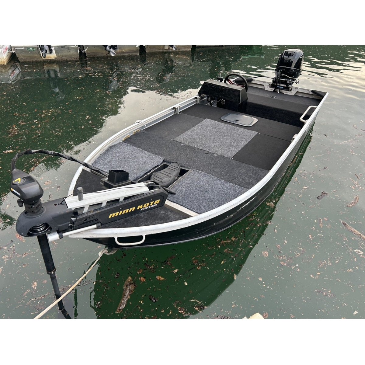 画像1: 30馬力「ステーサー420PD」14ft 魚探付　
